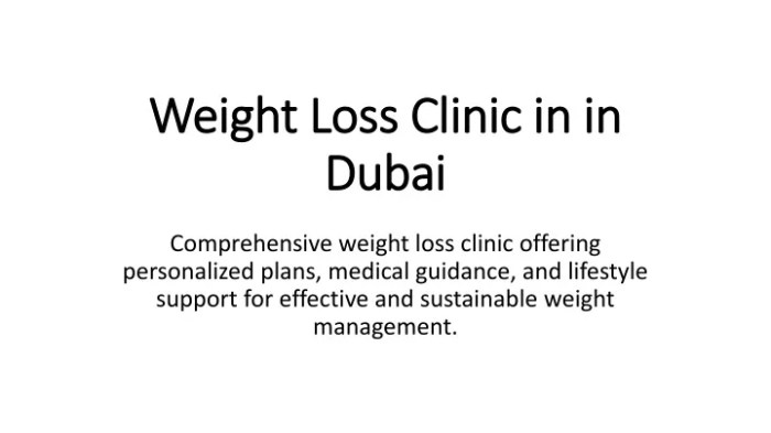 Klinik Slimming Dubai